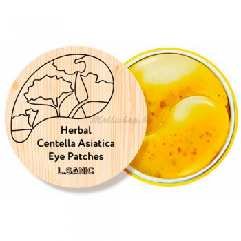 Гидрогелевые патчи с экстрактом центеллы L SANIC Herbal Centella Asiatica Hydrogel Eye Patches