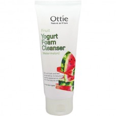 Очищающая арбузная пенка для умывания OTTIE Fruits Yogurt Foam Cleanser