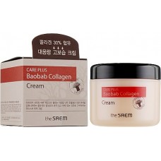 Коллагеновый крем с экстрактом баобаба THE SAEM Care Plus Baobab Collagen Cream