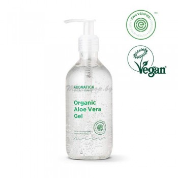 Органический увлажняющий гель алоэ вера AROMATICA 95% Organic Aloe Vera Gel 300 ml