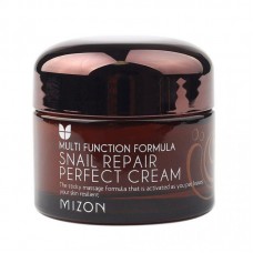 Многофункциональный восстанавливающий крем со слизью улитки MIZON Snail Repair Perfect Cream