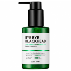Маска-пенка от чёрных точек SOME BY MI Bye Bye Blackhead 30 Days Miracle Green Tea Tox Bubble Cleanser