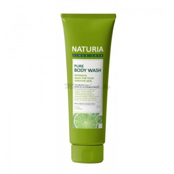  EVAS Naturia Pure Body Wash Wild Mint & Lime – гель для душа с освежающим ароматом мяты, эвкалипта и лайма 100 мл