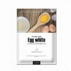 ТКАНЕВАЯ МАСКА С ЯИЧНЫМ БЕЛКОМ MY REAL SKIN EGG WHITE FACIAL MASK