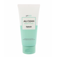 Слабокислотный гель для умывания для чувствительной кожи Heimish pH 5.5 All Clean Green Foam 150 гр