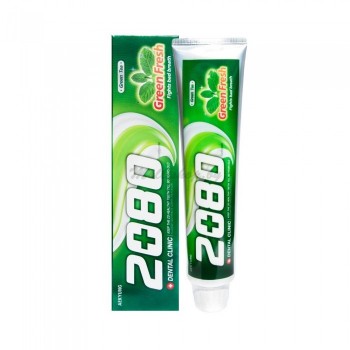 Зубная паста с зеленым чаем KERASYS Dental Clinic 2080 Green Fresh Tooth Paste