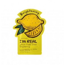 Осветляющая маска для лица с экстрактом лимона TONY MOLY I’m Real Lemon Mask Sheet Brightening