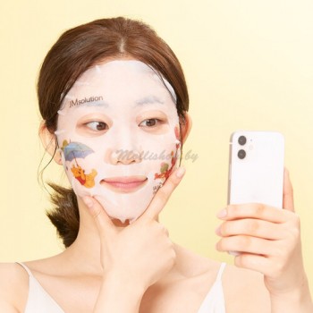 JMsolution Маска тканевая с календулой – Disney collection selfie barrier calendula mask, 30мл