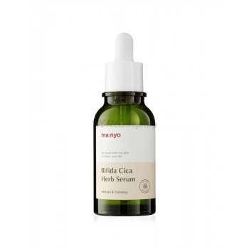 Успокаивающая сыворотка с комплексом центеллы и бифидобактериями Manyo Bifida Cica Herb Serum, 50мл