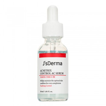 Сыворотка с цинком для проблемной кожи JsDerma Anti Ac Serum Acnetrix Niacinamide 8% Zn-PCA 1%