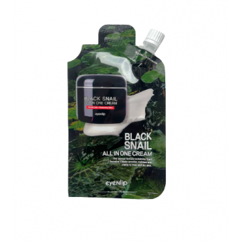 Крем для лица Eyenlip с экстрактом черной улитки BLACK SNAIL ALL IN ONE CREAM 25гр