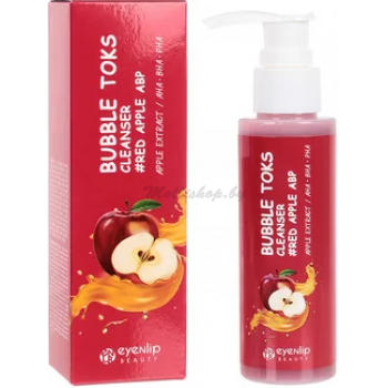 Eyenlip Bubble Toks Cleanser Red Apples Пенка кислородная для умывания 100 мл