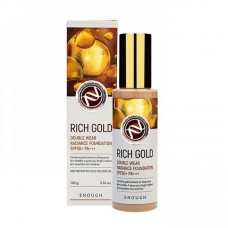 Тональная основа с золотом №23 ENOUGH Rich Gold Double Wear Radiance Foundation SPF50+ PA+++ 100 гр