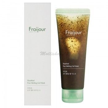 Гелевая маска со спикулами для сужения пор EVAS Fraijour Heartleaf Pore Melting Gel Mask 75мл