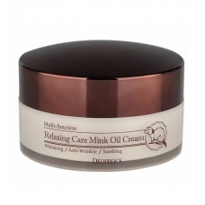 Deoproce Relaxing Care Mink Oil Cream расслабляющий крем на основе жира норки