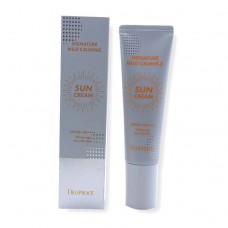 Солнце защитный крем Deoproce Signature Mild Calming Sun Cream Spf50+ Pa++++ 