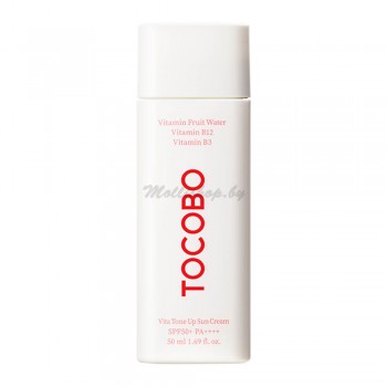 Витаминный солнцезащитный крем с тонирующим эффектом Tocobo Vita Tone Up Sun Cream SPF50+ PA++++