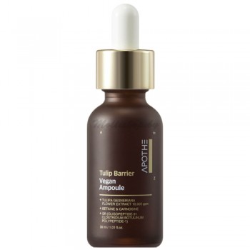 Барьерная ампула с чёрным тюльпаном APOTHE Tulip Barrier Vegan Ampoule