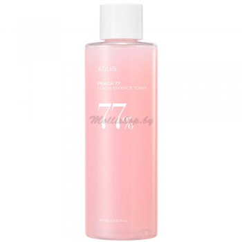 Тонер-эссенция с персиком для гладкой и сияющей кожи Anua Peach 77 Niacin Essence Toner