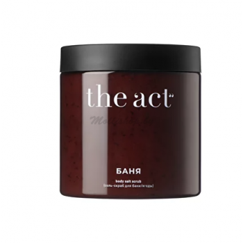 Соль-скраб для тела БАНЯ /ягоды The Act