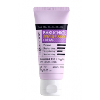 Интенсивный лифтинг-крем для лица с бакучиолом и спикулами Bakuchiol Spicule Max Cream Derma Factory 