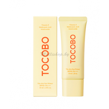 Солнцезащитный праймер для выравнивания кожи от Tocobo Vita Airy Sun Primer SPF 50+ PA++++ Солнцезащитный праймер для выравнивания кожи от Tocobo Vita Airy Sun Primer SPF 50+ PA++++