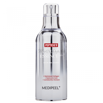 Кислородная эссенция для упругости кожи с пептидами MEDIPEEL Peptide 9 Volume All In One Essence PRO Кислородная эссенция для упругости кожи с пептидами MEDIPEEL Peptide 9 Volume All In One Essence PRO