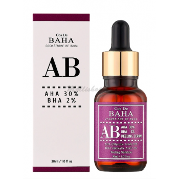 Сыворотка для лица отшелушивающая 30 ml Cos De Baha BHA AB Peeling Serum
