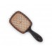 Расчёска для волос коричневая с светло-коричневыми зубчиками Janeke Superbrush