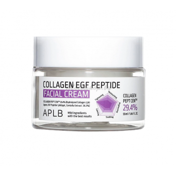 Крем c коллагеном и пептидами для упругости кожи APLB Collagen EGF Peptide Facial Cream 55 мл
