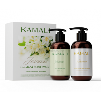 Набор из крема для тела и геля для душа Jasmine CREAM & BODY WASH KAMALI