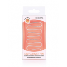 Расческа для сухих и влажных волос АРОМАТ ПЕРСИКА МИНИ Aroma Brush For Wet&Dry Hair Peach Min