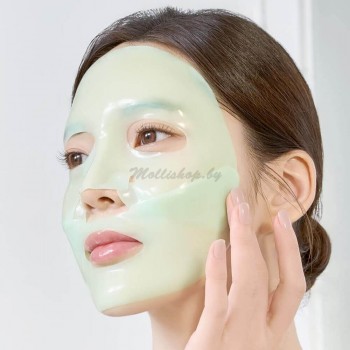 Осветляющая гидрогелевая маска для лица Luvum Green Citrus Vitamin C Gel Mask Plus