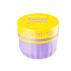 Баттер для тела с ароматом соленой карамели - Body butter purple toffee scent Spark&Glow 250мл