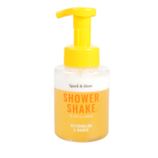 Гель-шейк для душа с ароматом арбуза и манго - Shower shake watermelon&mango Spark&Glow 300мл