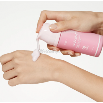 Пузырьковая сыворотка с ПДРН и коллагеном PDRN Pink Collagen Bubble Serum Medicube 95 мл