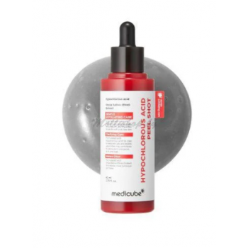 Гипохлористая кислота в виде рисовой шелухи Hypochlorous Acid Rice Peel Shot MEDICUBE 80 мл