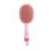 Расческа массажная для волос с отверстиями для джиббитсов, розовая / Croks Massage Hair Brush Pink
