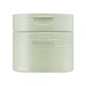 Очищающие пэды для снятия макияжа Celimax Ji Woo Gae One Step Mild Cleansing Pad