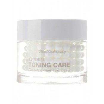 Крем для лица капсульный с глутатионом DR.CELLIO TONING CARE CAPSULE CREAM 80ml