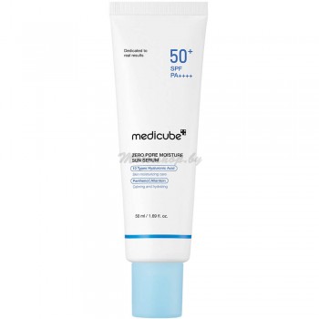 Увлажняющая солнцезащитная сыворотка medicube Zero Pore Hydrating Sun Serum SPF50+ PA++++