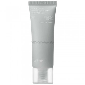 Солнцезащитный крем с комплексом церамидов Celimax Dual Barrier Watery Sun Cream SPF50+PA++++