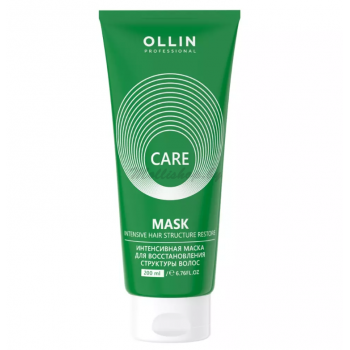Интенсивная маска для восстановления структуры волос Restore Intensive Mask OLLIN CARE 200мл