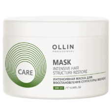 Интенсивная маска для восстановления структуры волос Ollin Care Restore Intensive Mask 500 мл
