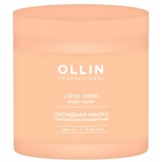 Липидная маска для восстановления сухих и пористых волос LP System Lipid Mask OLLIN