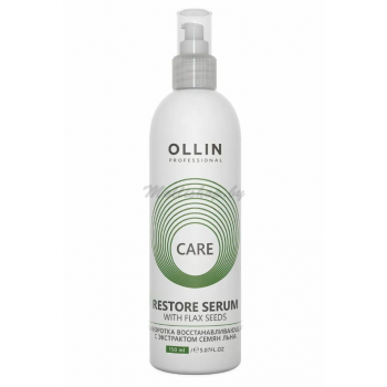 Сыворотка для восстановления структуры волос Ollin Professional Care Restore Serum 150мл