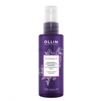 Комплекс витаминно-энергетический от выпадения волос, спрей OLLIN Professional BioNika 100мл