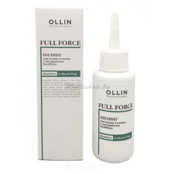 Пилинг для кожи головы с экстрактом бамбука FULL FORCE, 80мл