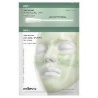 Двухступенчатый набор против воспалений Celimax Ji Woo Gae Cica PHA Peel 2-step Gel Mask