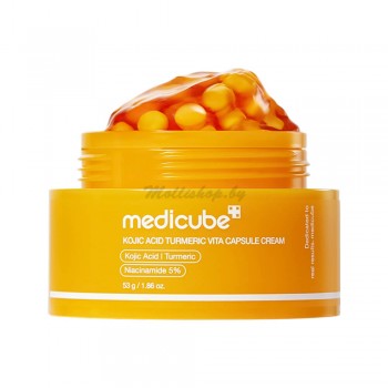 Капсульный крем для сияния кожи medicube Kojic Acid Turmeric Vita Capsule Cream Капсульный крем для сияния кожи medicube Kojic Acid Turmeric Vita Capsule Cream